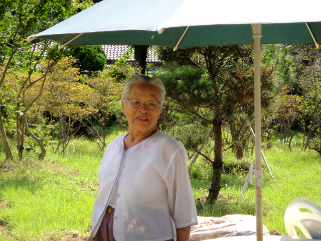 이현희 씨의 어머니 강외분 씨 88세일때 생전모습. 가족제공.