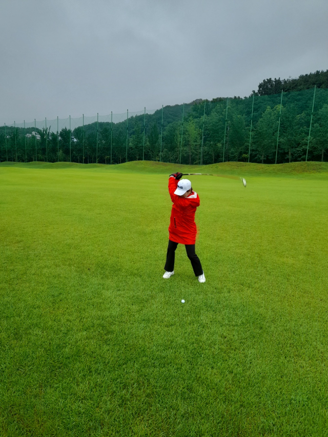 비거리를 늘리는 것이 스코어 향상을 위한 핵심적인 전략이다.