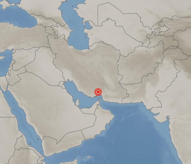 이란 남부 반다르아바스 규모 6.3 지진. 기상청