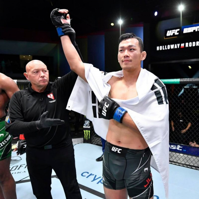 14일 미국 네바다주 라스베이거스의 UFC 에이펙스에서 열린 