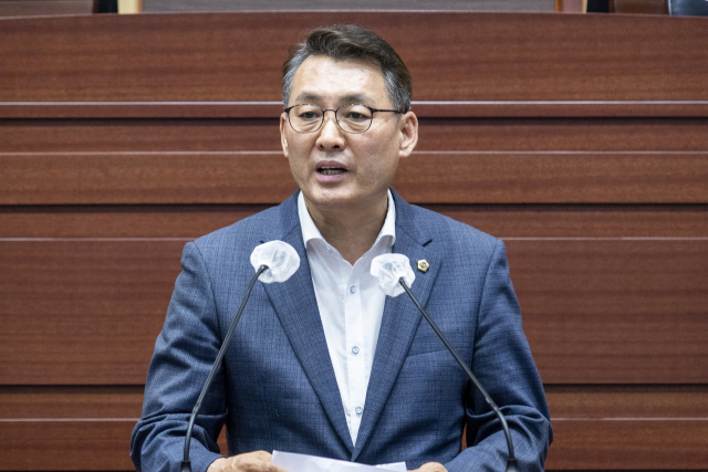 경상북도의회 박정현 건설소방위원장. 경북도의회 제공