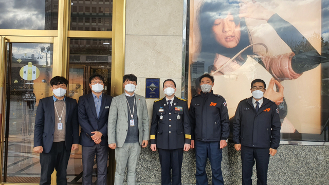롯데백화점 대구점(북구 태평로 161)이 대한민국 안전대상 우수기업 분야 소방청장상을 수상했다. 대구북부소방서 제공