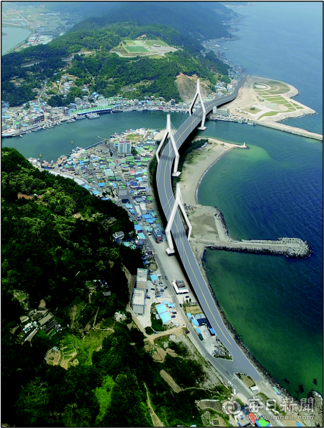 강구대교 조감도