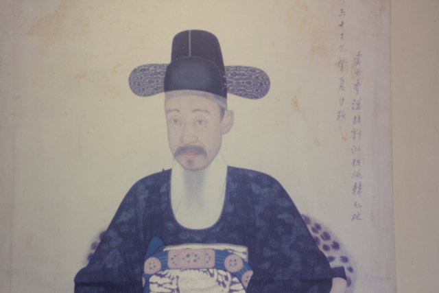 운현궁에 있는 흥선대원군 초상화.