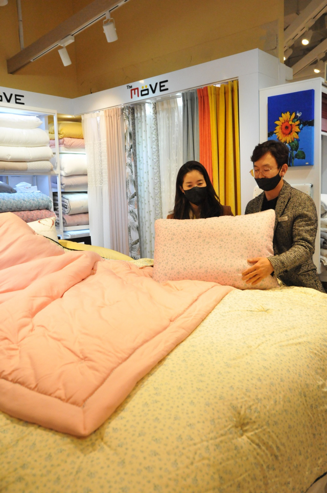 롯데백화점 대구점 8층 리빙관 홈패션 전문 브랜드 