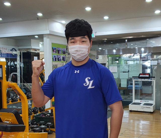 삼성라이온즈 최영진. 김우정 기자