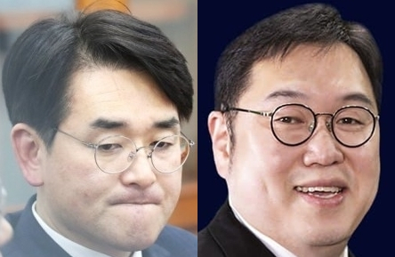 박용진, 김용민. 연합뉴스, 김용민 페이스북