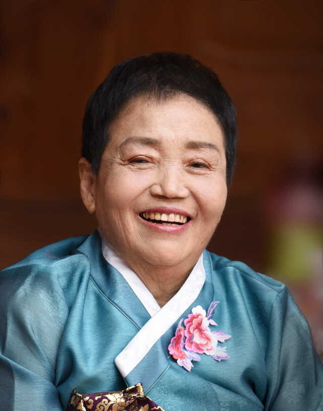 류송이 씨 할머니 권봉순 씨 생전모습. 가족제공.