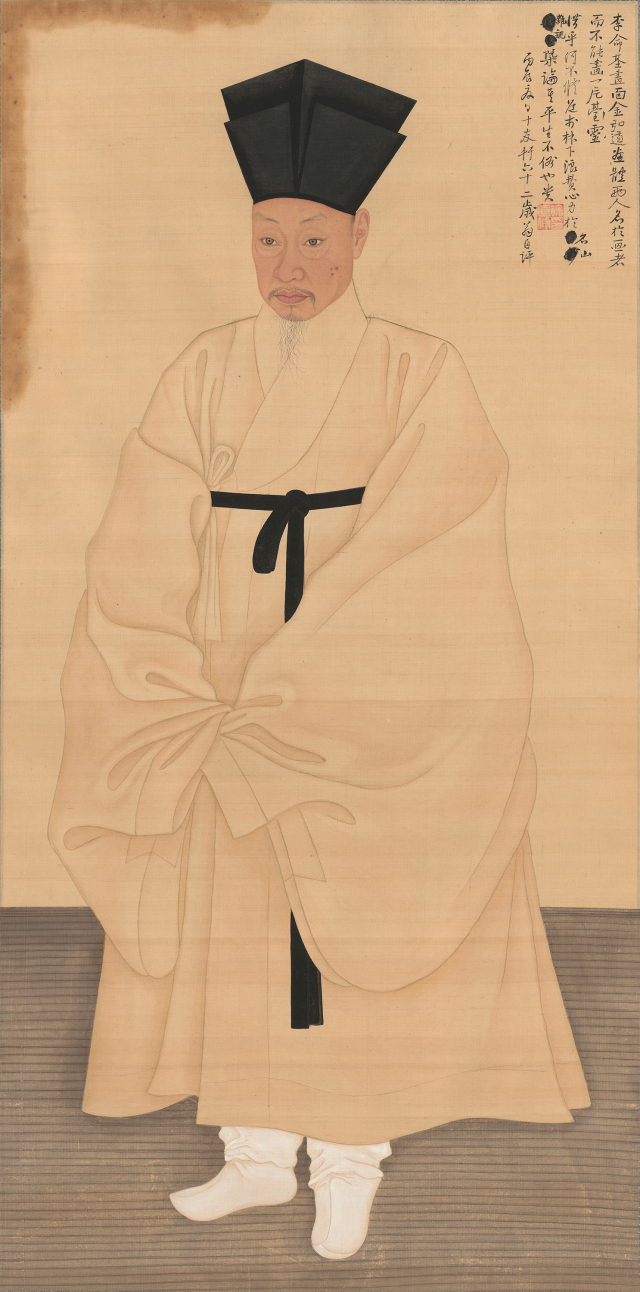 1796년(정조 20년), 종이에 채색, 148.8×72㎝, 국립중앙박물관 소장