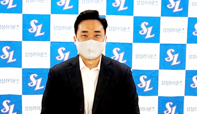 트레이드를 통해 삼성라이온즈 유니폼을 입게 된 포수 김태군. 김우정 기자