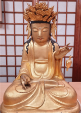 청도 장연사 목조보살좌상 및 복장유물(목조보살좌상)
