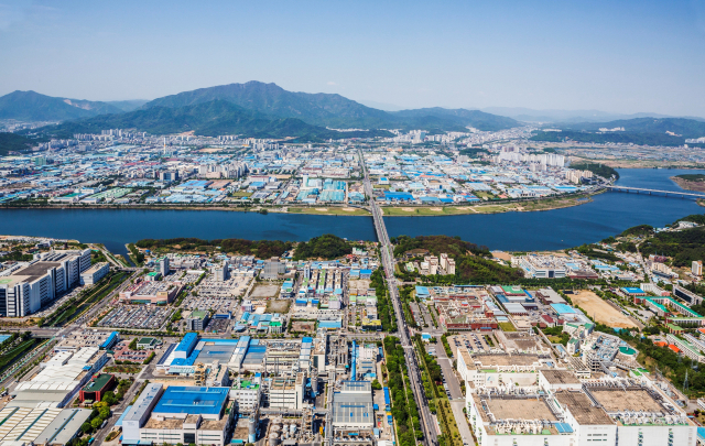 경북 구미국가산업단지 전경. 구미시 제공