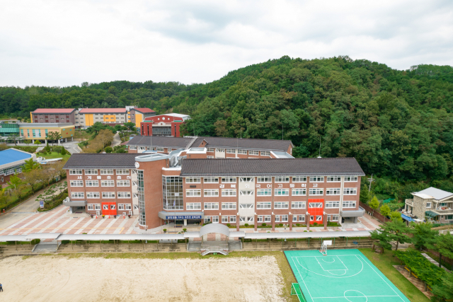 경북외국어고등학교 전경. 매일신문 DB