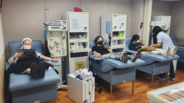 포항성모병원 임직원 100여명은 21~24일 