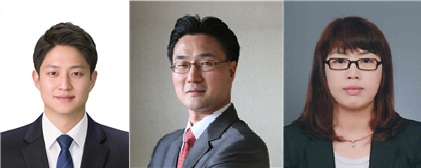 왼쪽부터 DGIST 나노융합연구부 김정민 선임연구원, 연세대 이우영 교수, 연세대 이현숙 연구교수. DGIST 제공