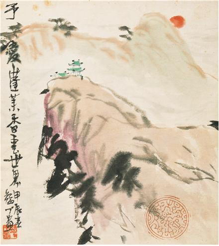 1964년(38세), 종이에 채색, 23.7×26.9㎝, 개인 소장