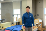 지난달 베이징올림픽 스키점프 국가대표팀 전담트레이너로 선발된 대구보건대 물리치료과 김영현 씨. 대구보건대 제공