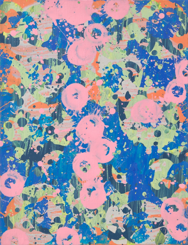 김일지, Pinble, 2020, Acrylic on canvas, 53x40.9cm.