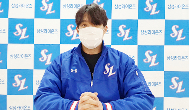 삼성라이온즈 투수 원태인이 올 시즌 10승 목표를 잡고 새로이 각오를 다지고 있다. 김우정 기자