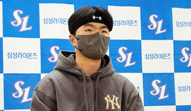 삼성라이온즈 이승민 선수. 김우정 기자