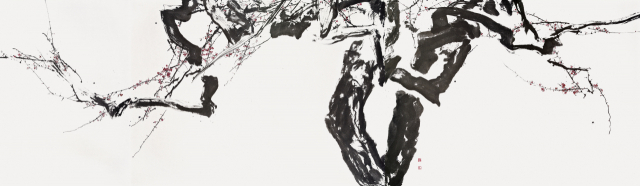 석경 이원동 작. 700cm×240cm.