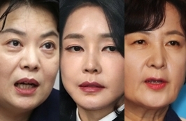 윤희숙, 김건희, 추미애. 연합뉴스