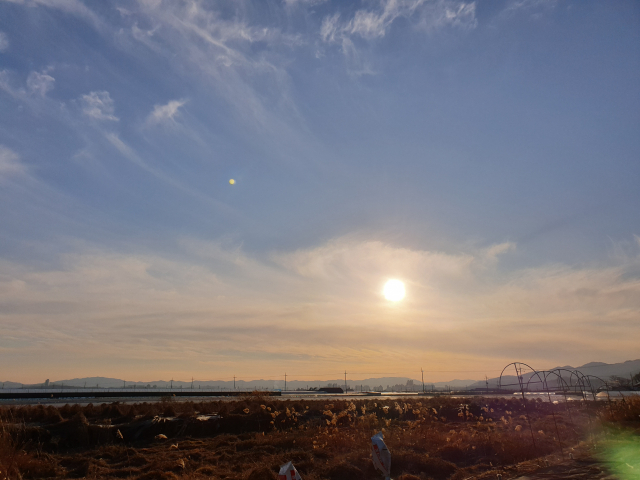 떠오르는 해. 이은주 제공