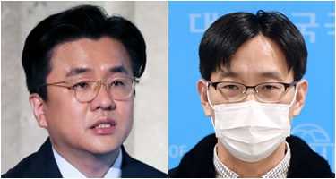 이재갑 한림대 의대 교수(왼쪽) 조두형 영남대 의대 교수