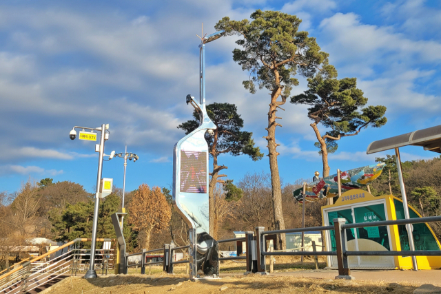 지난해 12월 대구 달성군 사문진 선착장에 설치된 