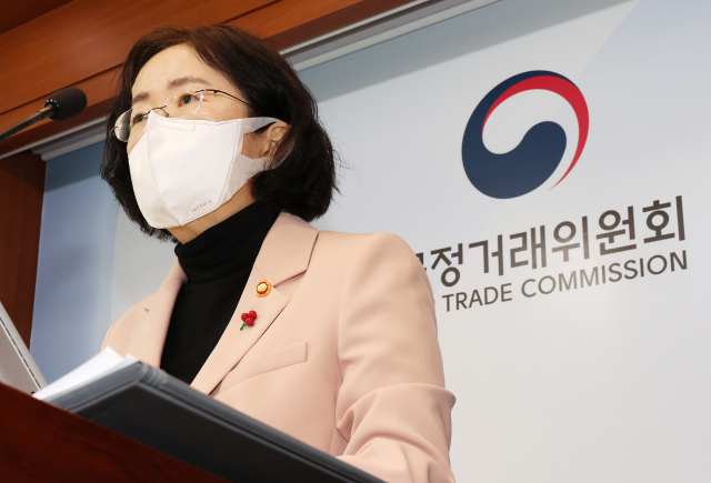 공정거래위원회가 최근 순정부품 관련, 거짓·과장 광고라면서 현대차그룹에게 경고조치를 내렸다. 현대차그룹은 순정부품과 비순정부품 간 객관적인 안전성의 차이를 증명하지 못한 것으로 알려졌다. 사진은 조성욱 공정거래위원장. 연합뉴스