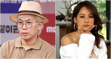 김태호 PD(왼쪽) 이효리.