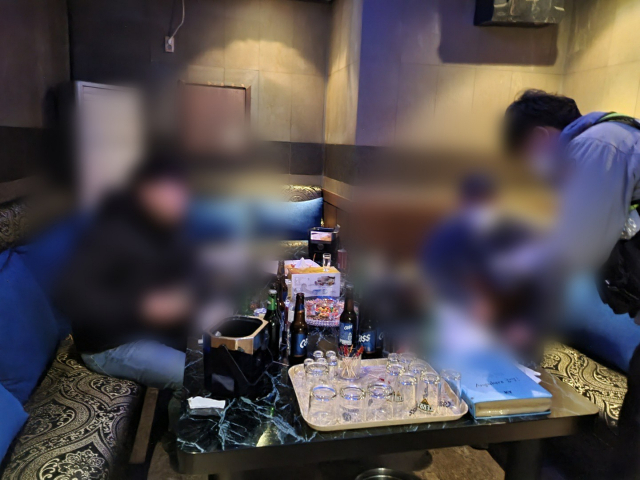 대구시가 적발한 운영시간 제한을 위반한 업소. 자료사진. 대구시 제공