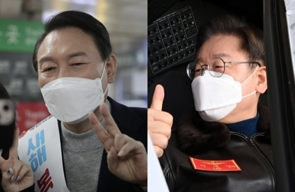 윤석열, 이재명. 연합뉴스