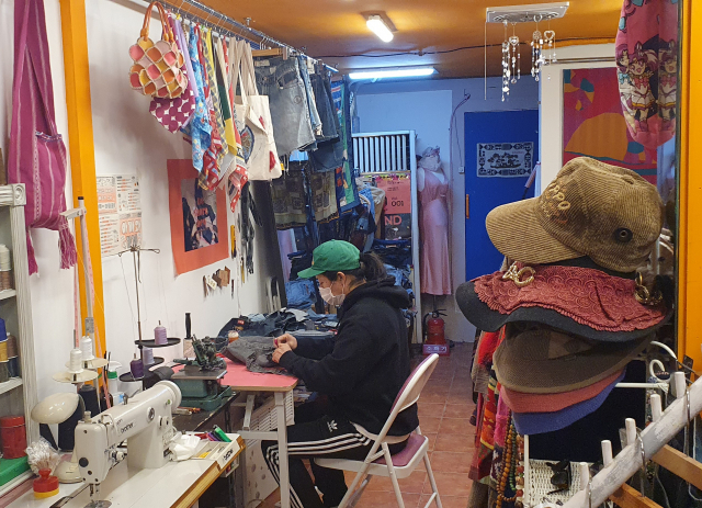 대구 중구 성내동에 있는 중고의류 매장