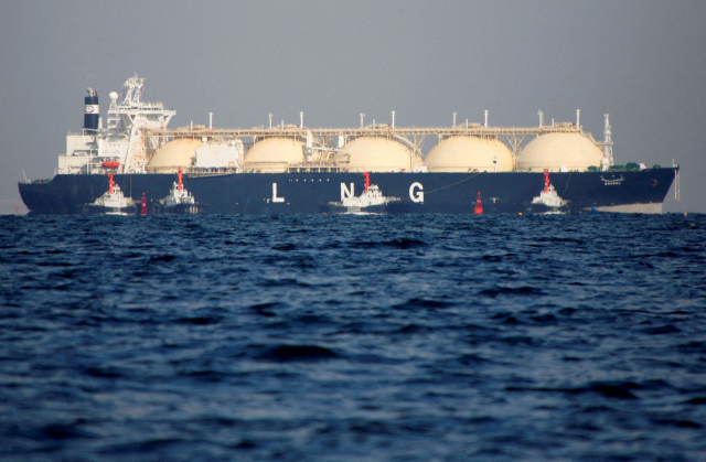 일본의 LNG 수송선. 로이터연합뉴스