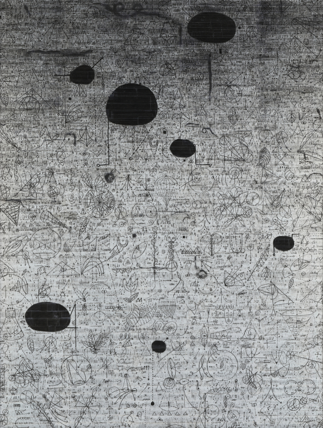 Fate, 81x105.5cm, mixed media, 2019.