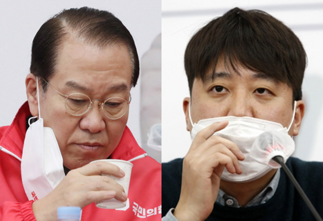 국민의힘 권영세 선거대책본부장, 이준석 대표. 연합뉴스