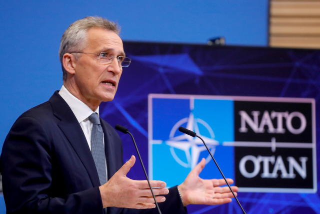 옌스 스톨텐베르그 북대서양조약기구(NATO·나토) 사무총장. 자료사진. 연합뉴스