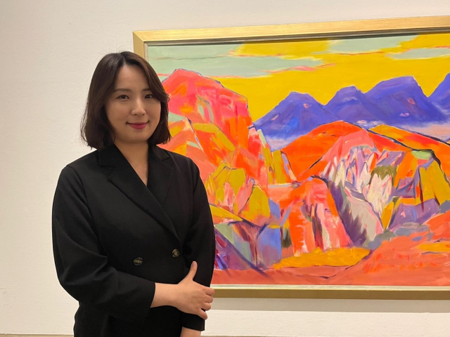 대구문화예술회관 소장작품전에 전시 중인 김종복 작가의 
