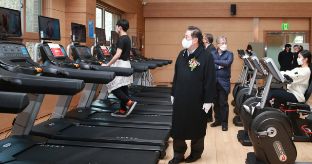 대구가톨릭대 체력증진센터의 내부 모습. 대구가톨릭대 제공