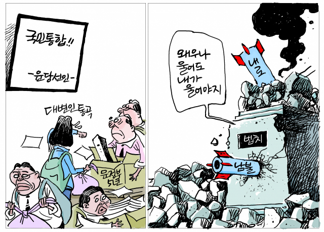 매일희평.김경수화백