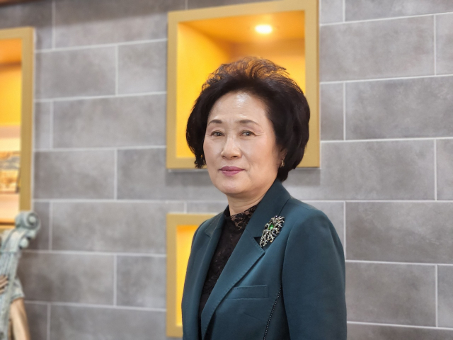 이성월 한국여성경제인협회 신임 대구지회장. 신중언 기자