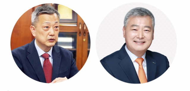 한전산업개발 김평환 대표(좌측)와 한국남동발전 김회천 사장.