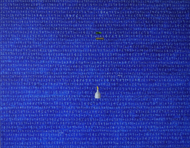 오세열, untitled, 2021, 혼합재료, 145.5x112.5cm.