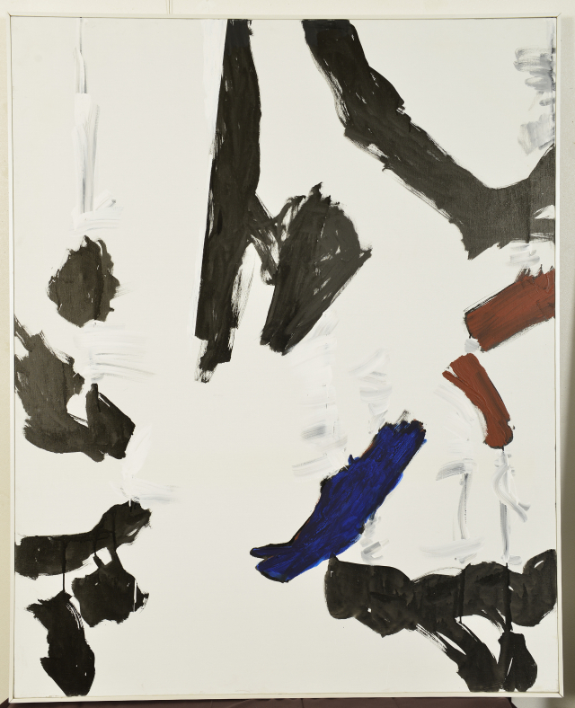 點劃2205, 162.2x130.3cm, Korean ink ＆ acrylic on canvas, 2022