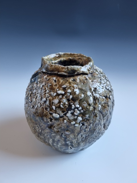 태성룡, 기(氣), 170x170mm, 칠엽조합토.