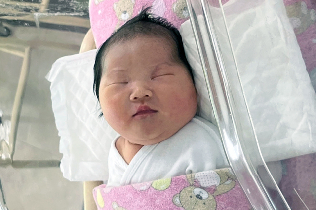 백지연 산모 아기