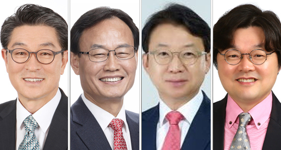 장욱현, 박남서, 강경원, 이윤영 順