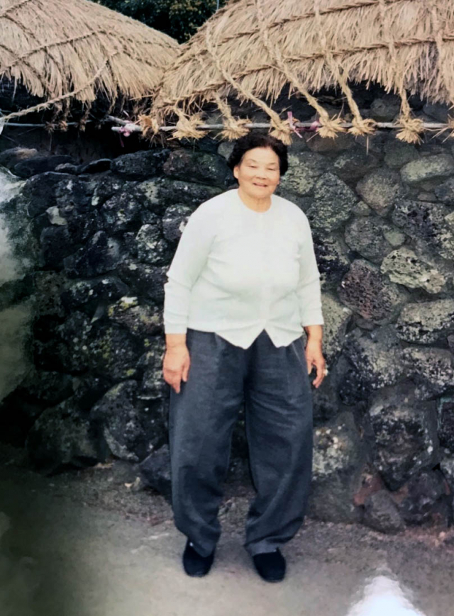 장소연 씨의 외할머니 고 하재학 씨. 가족 제공.