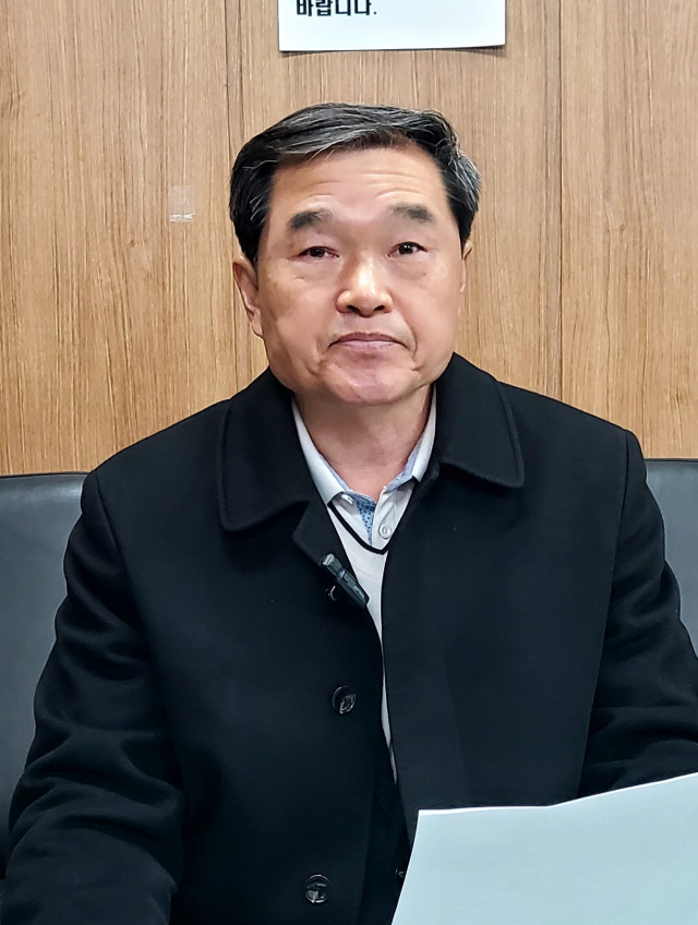 우성호 전 경북도의원. 마경대 기자